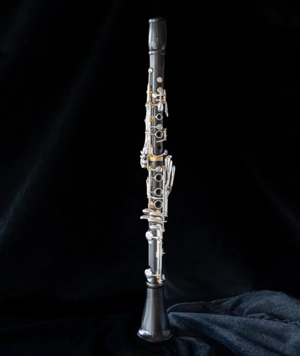 Copeland Telos Pro A Clarinet (wood with silver keys/gold posts)