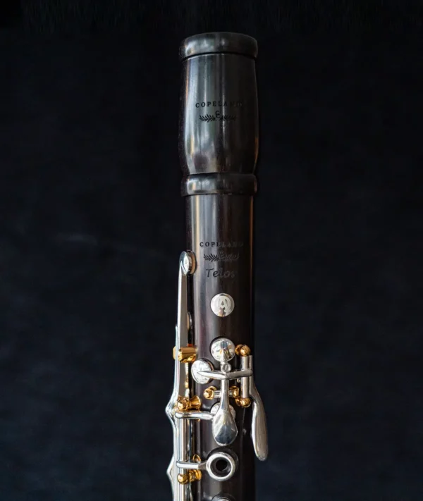 Copeland Telos Pro A Clarinet (wood with silver keys/gold posts) - Image 2