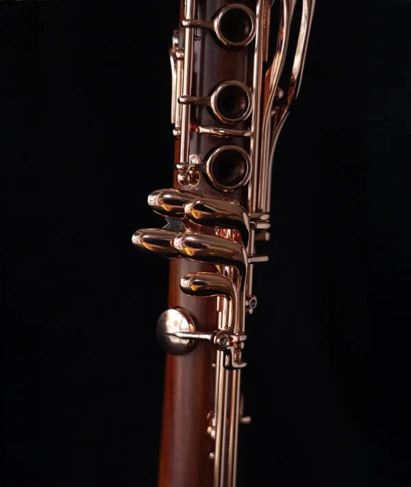 Copeland Willow Pro Bb Clarinet (rosewood with rose gold keys) - Image 2