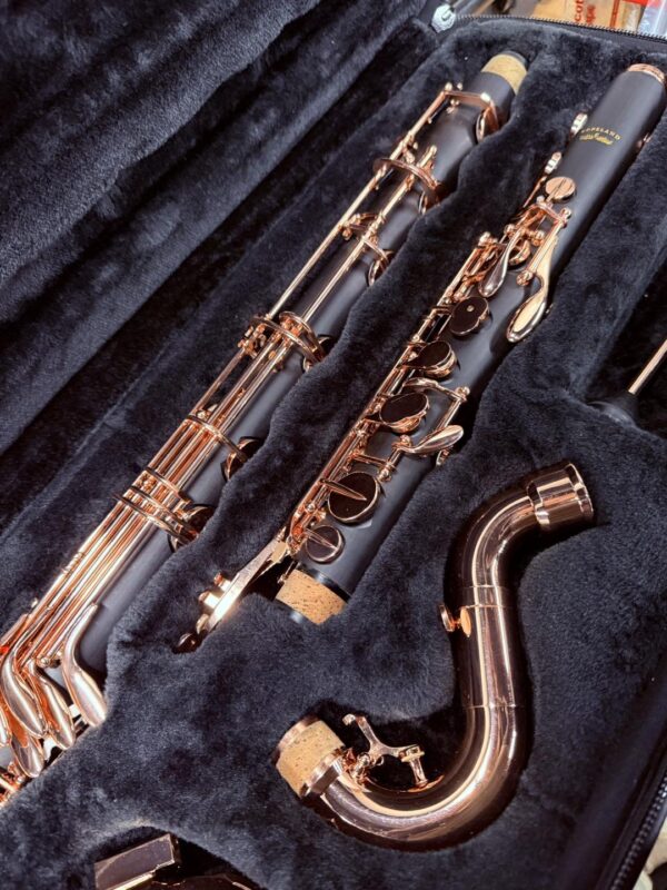 Special order Copeland Low C Bass Clarinet (Hard Rubber with rosegold keys) - Image 2