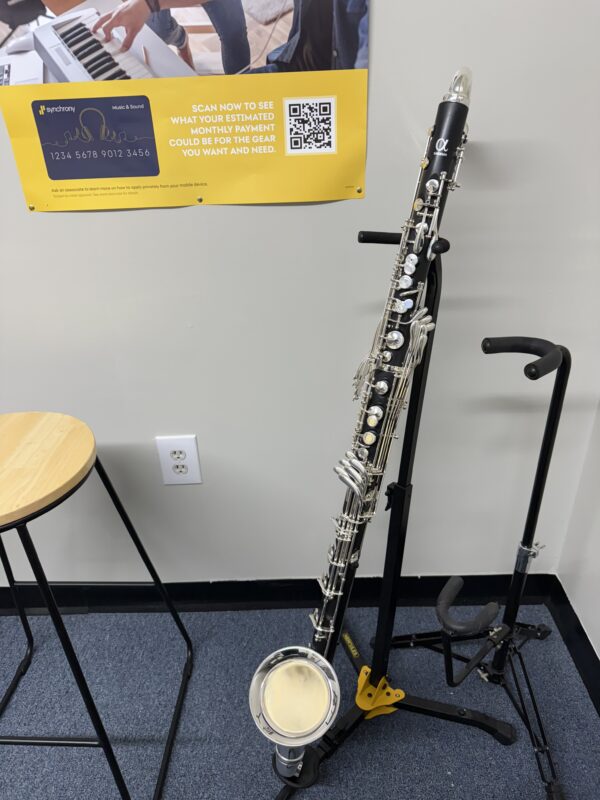 PREORDER Backun Alpha Low C Bass Clarinet (ABS with silver keys) - Image 3