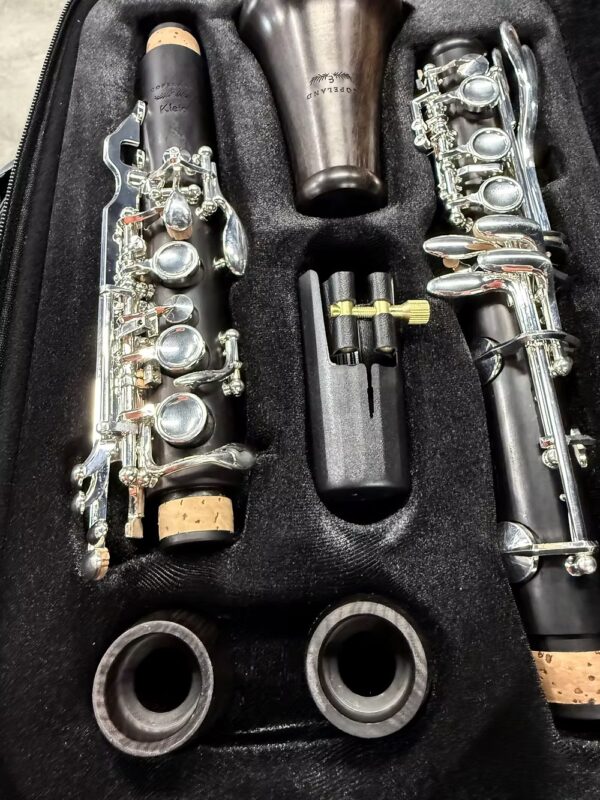 Copeland Kleio Bb Closed Hole Clarinet (wood with silver keys)