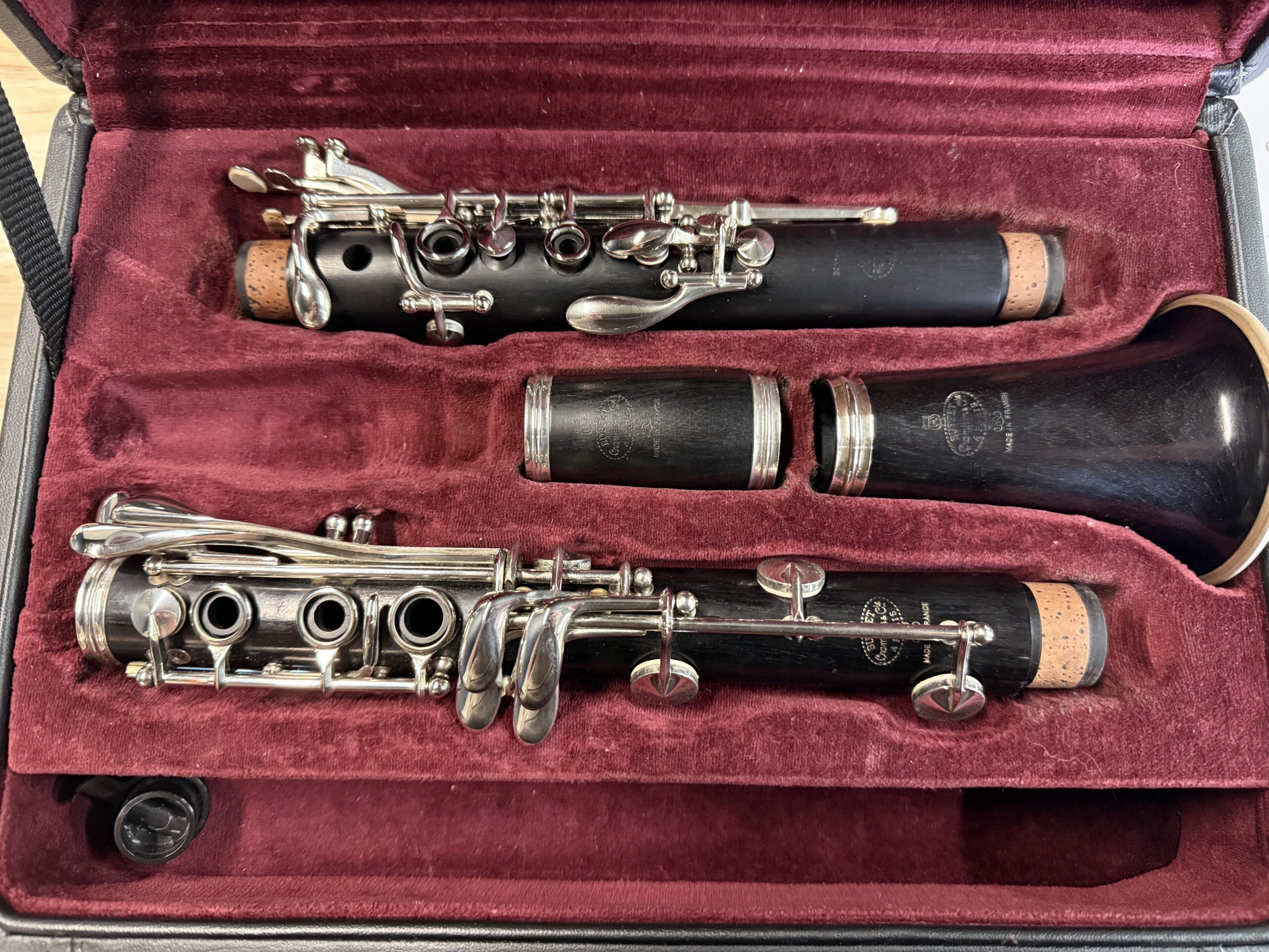 Used Buffet R13 Bb Clarinet (Nickel Keys)