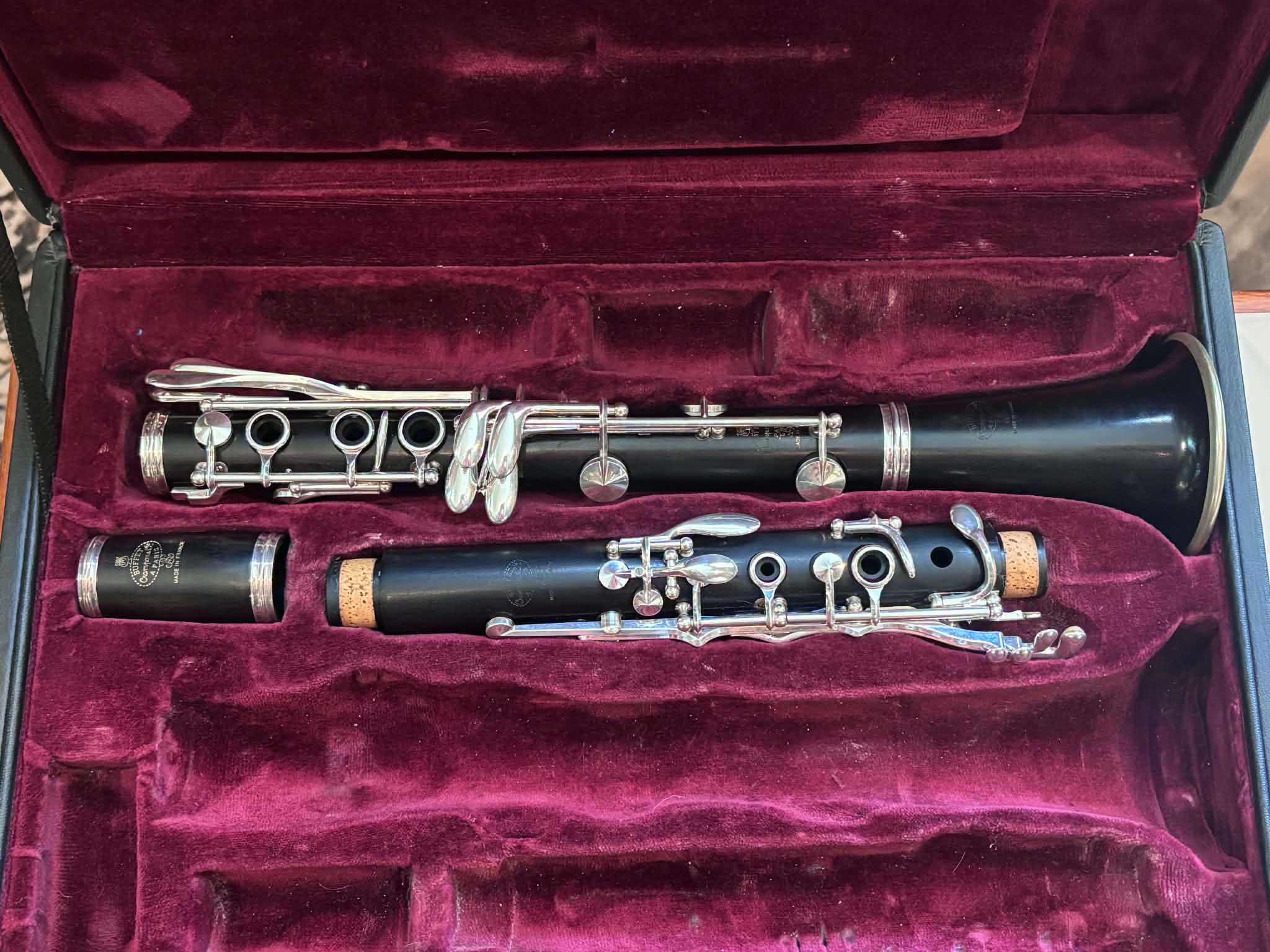 Buffet R13 A Clarinet (Silver keys)