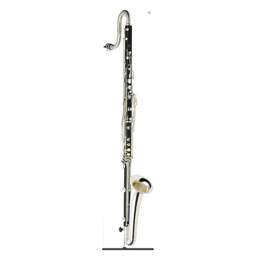Buffet Eb Contra Alto R13 Prestige Clarinet - NEW w/ Silver Keys